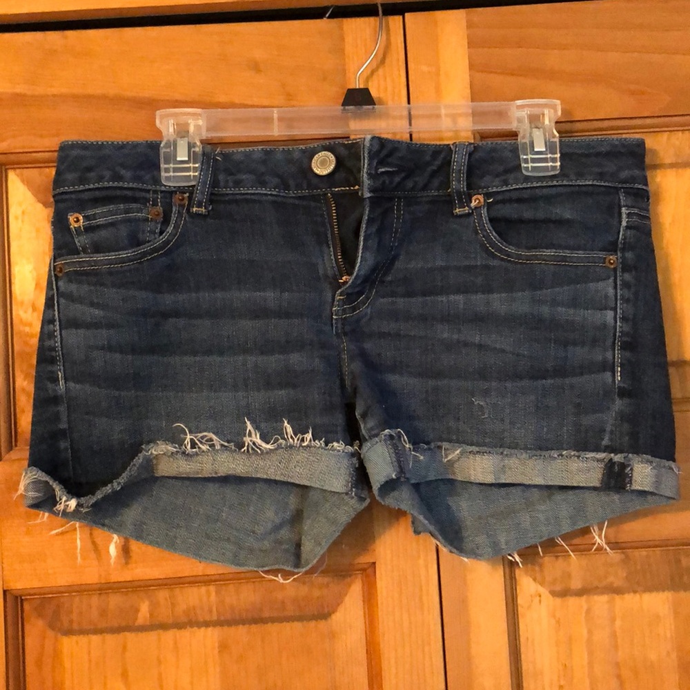 American eagle jean shorts